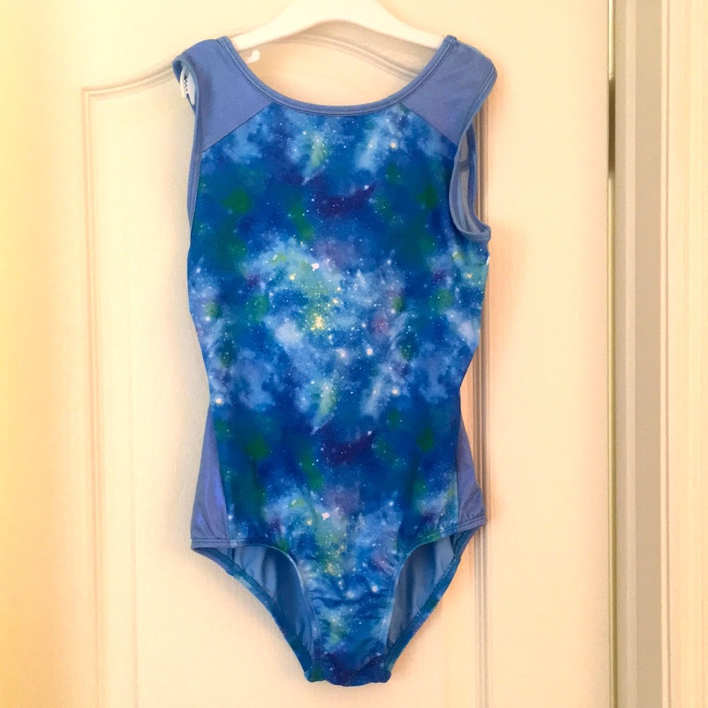 Leotard and shorts - like new